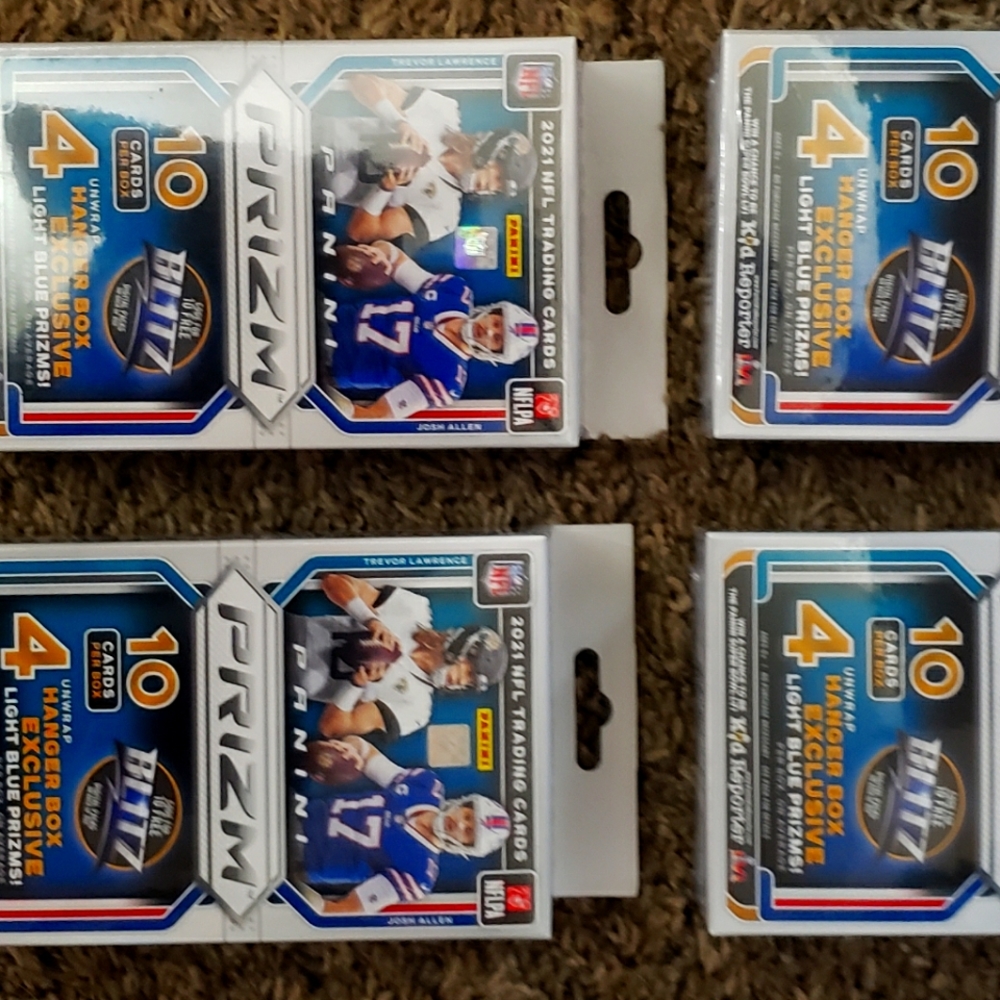 2021 Panini Prizm NFL Football Hanger Boxes